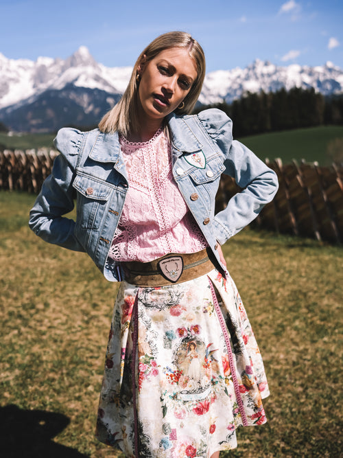 Jeansjacke „Gletscherlicht"