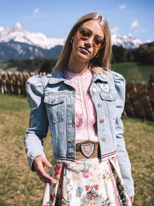 Jeansjacke „Gletscherlicht"