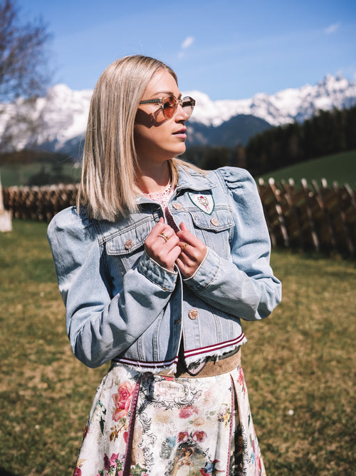 Jeansjacke „Gletscherlicht"