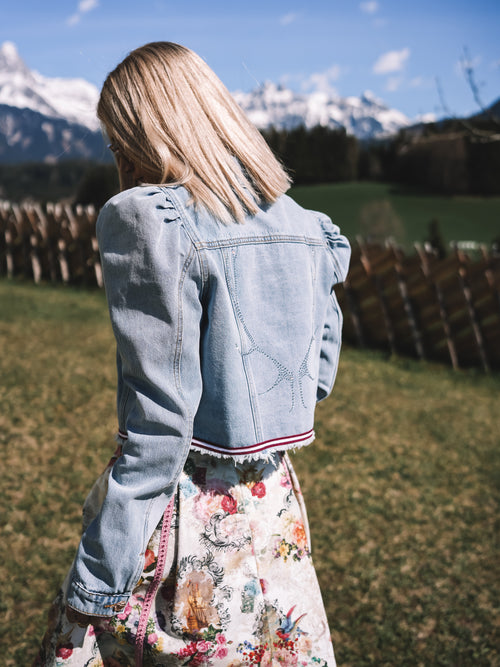 Jeansjacke „Gletscherlicht"