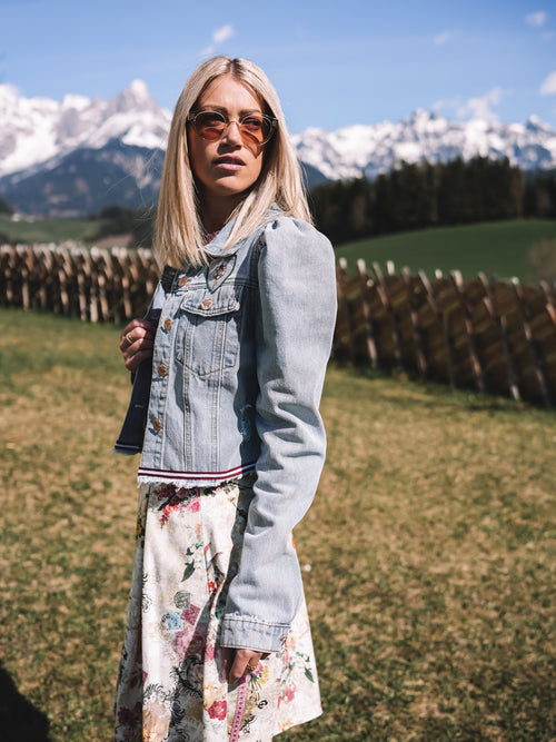 Jeansjacke „Gletscherlicht"