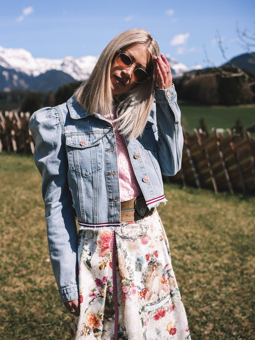 Jeansjacke „Gletscherlicht"