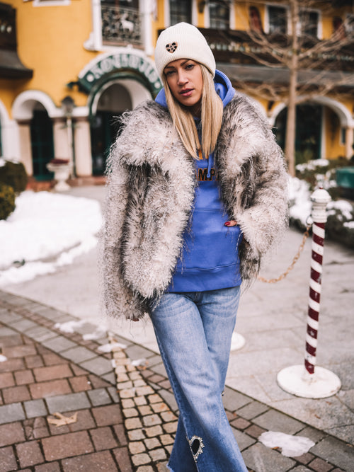 Kunstfelljacke "Arctic Whisper"