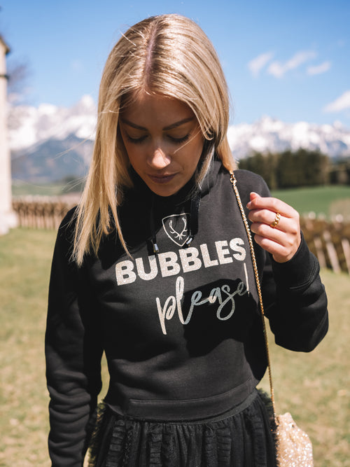 Boxy Hoodie „Gold Bubble“