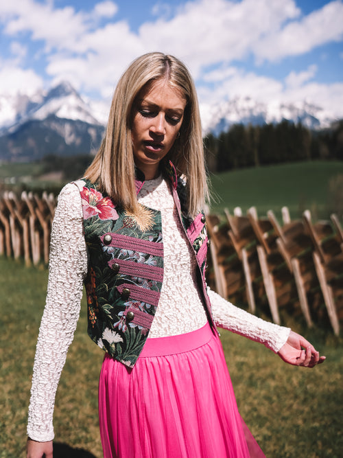 Gilet „Blütenwald“