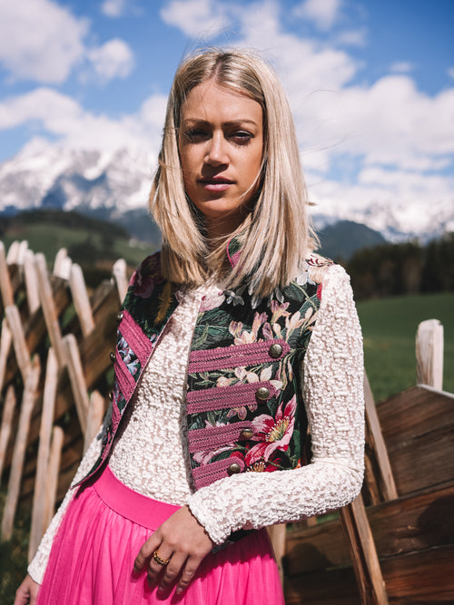 Gilet „Blütenwald“