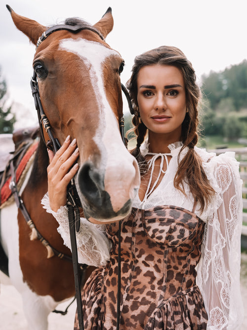 Kleid "Savanna Étoile"