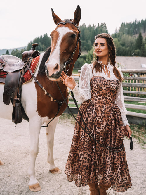 Kleid "Savanna Étoile"