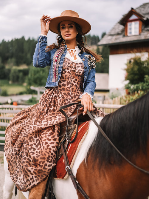 Jeansjacke „Panthera Alpina“