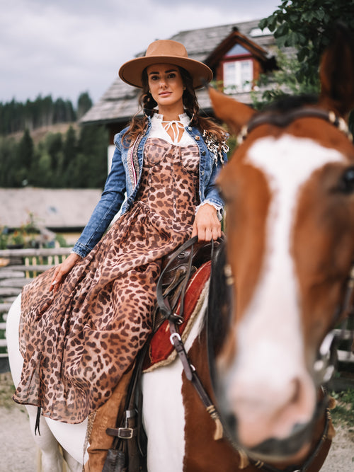 Kleid "Savanna Étoile"