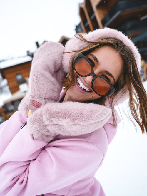 Ohrenwärmer „Fluffy Rosa“