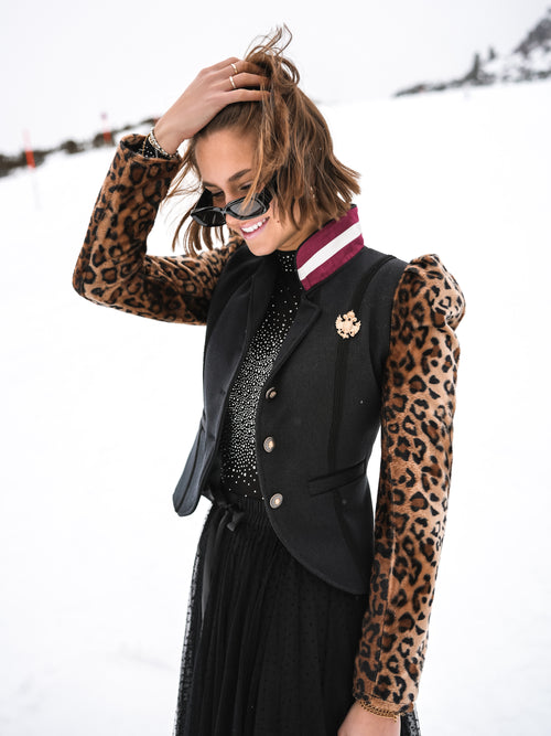 Leopard Crowned Elegance