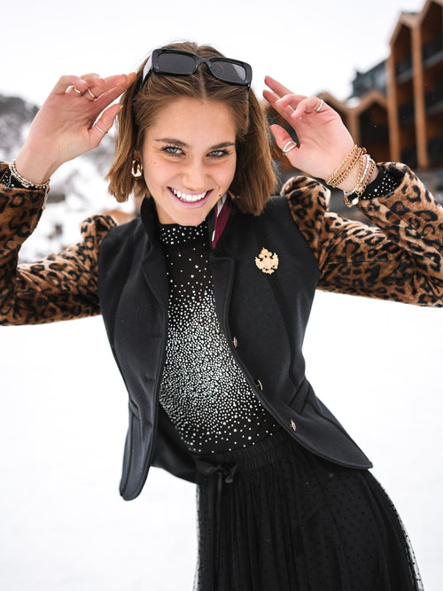 Leopard Crowned Elegance