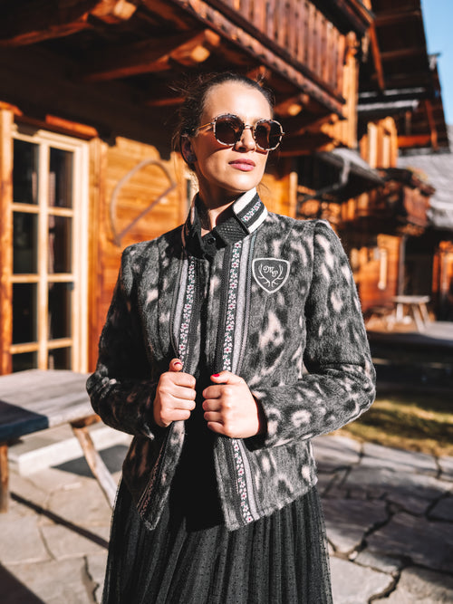 Jacke „Leo Glam Noir“