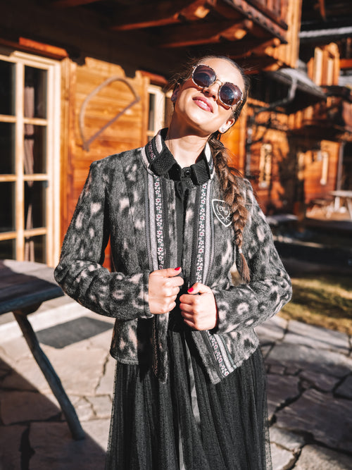 Jacke „Leo Glam Noir“