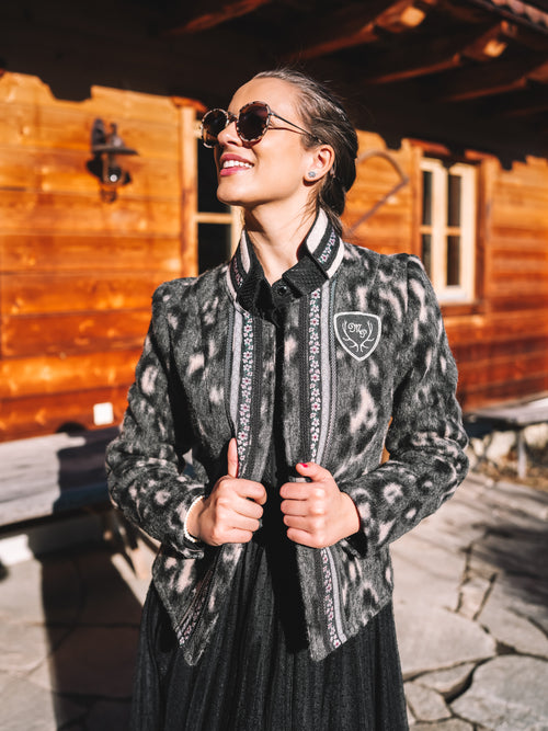 Jacke „Leo Glam Noir“