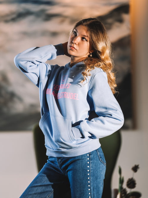 Statement Pullover „Less Rules More Apfelstrudel“