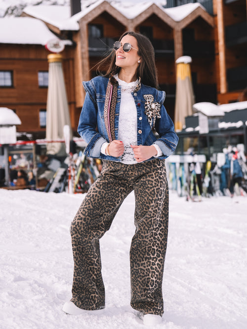 Jeansjacke „Panthera Alpina“