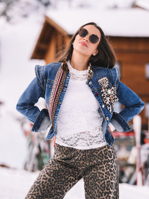 Jeansjacke „Panthera Alpina“