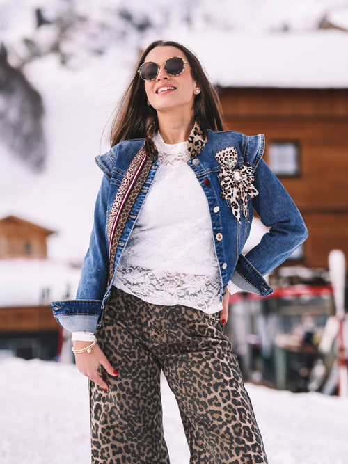 Jeansjacke „Panthera Alpina“