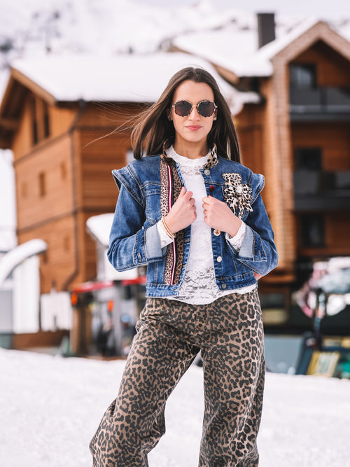 Jeansjacke „Panthera Alpina“