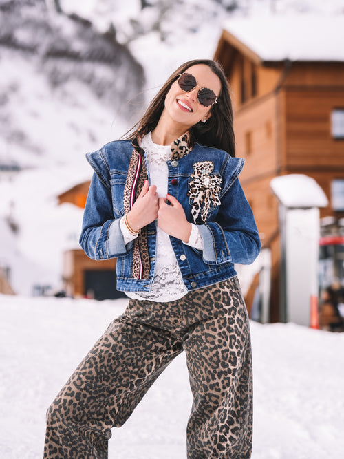 Jeansjacke „Panthera Alpina“