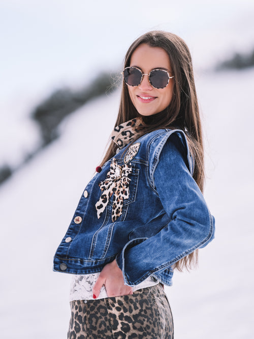 Jeansjacke „Panthera Alpina“