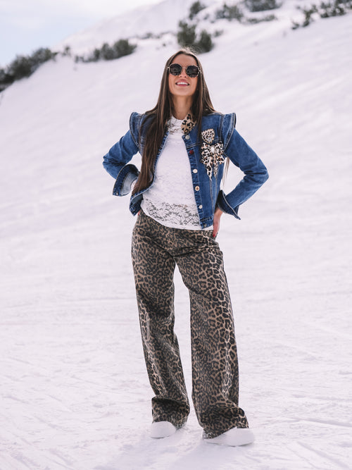 Jeansjacke „Panthera Alpina“