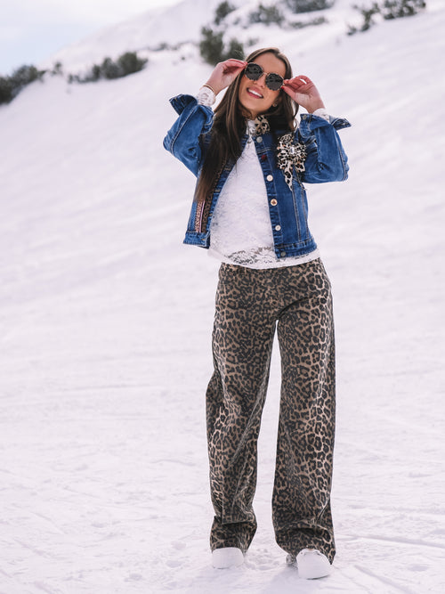 Jeansjacke „Panthera Alpina“