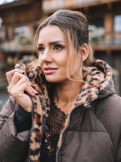 Wende-Puffermantel "Leo Essence"