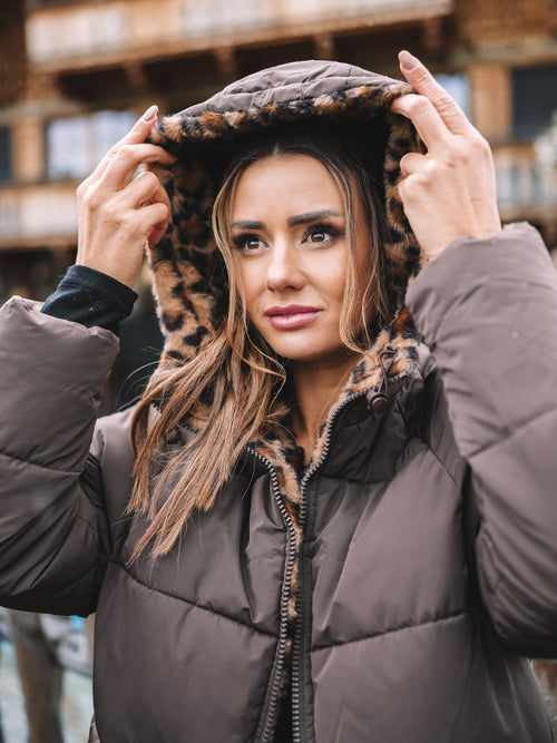 Wende-Puffermantel "Leo Essence"