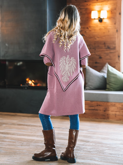 Stricktuch ‚Rosé Alpenpoesie“