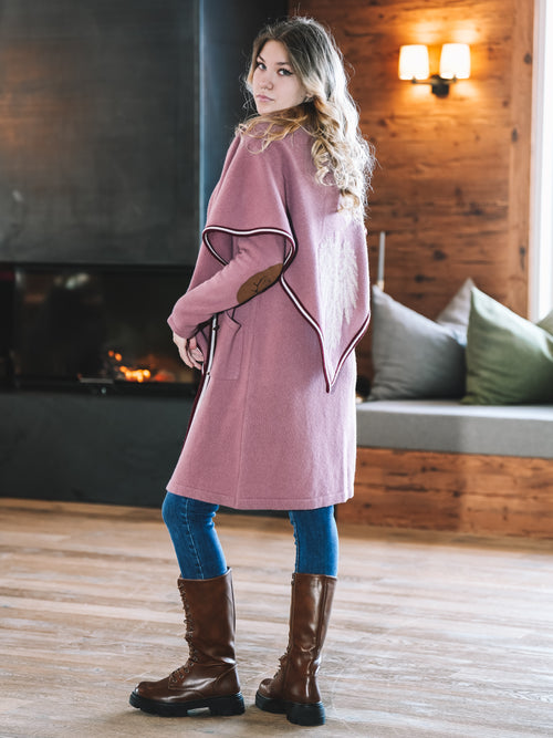 Stricktuch ‚Rosé Alpenpoesie“