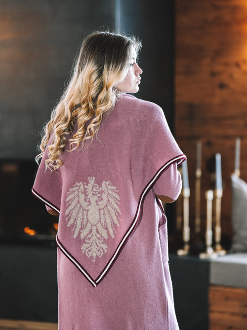 Stricktuch ‚Rosé Alpenpoesie“