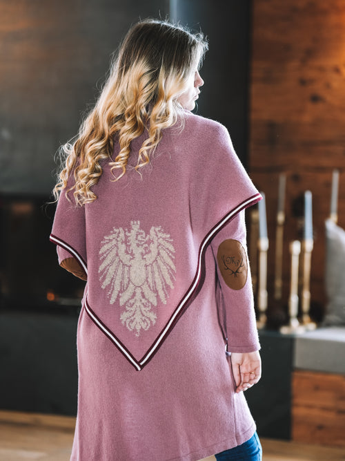 Stricktuch ‚Rosé Alpenpoesie“