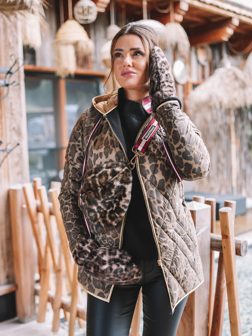 Steppjacke "Golden Leo"