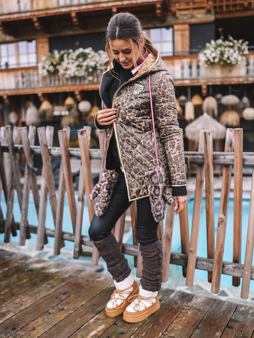 Steppjacke "Golden Leo"