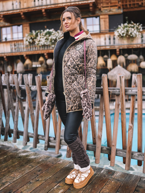 Steppjacke "Golden Leo"