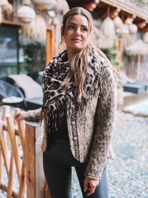 Schal "Soft Panther"