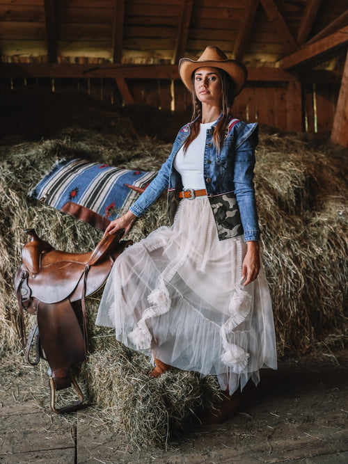 "Prairie Dream" – der Tüllrock mit Boho-Flair