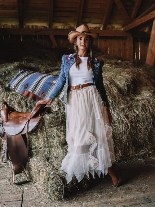 "Prairie Dream" – der Tüllrock mit Boho-Flair