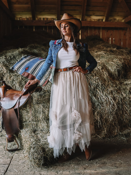 "Prairie Dream" – der Tüllrock mit Boho-Flair