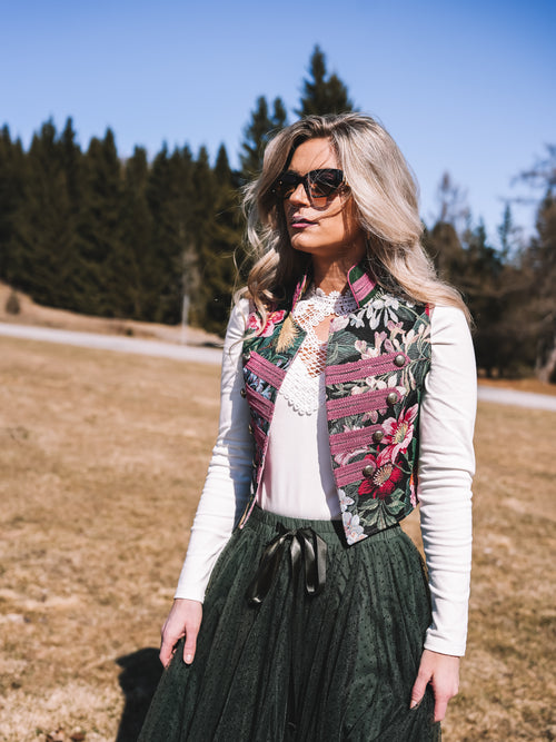 Gilet „Blütenwald“