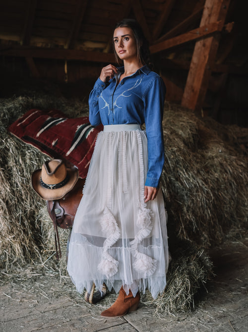 "Prairie Dream" – der Tüllrock mit Boho-Flair