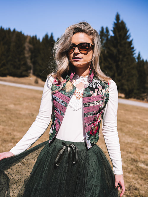 Gilet „Blütenwald“