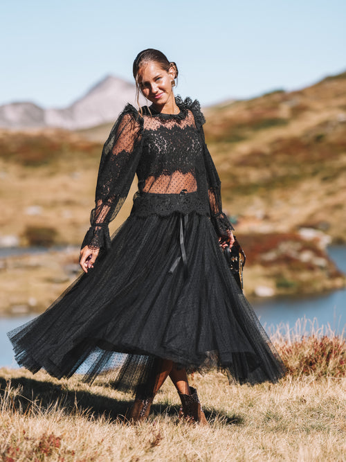 Tüllrock „Black Whisper“