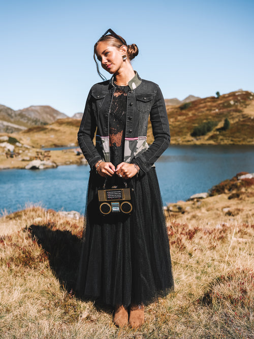 Jeansjacke "Alpenpoesie"