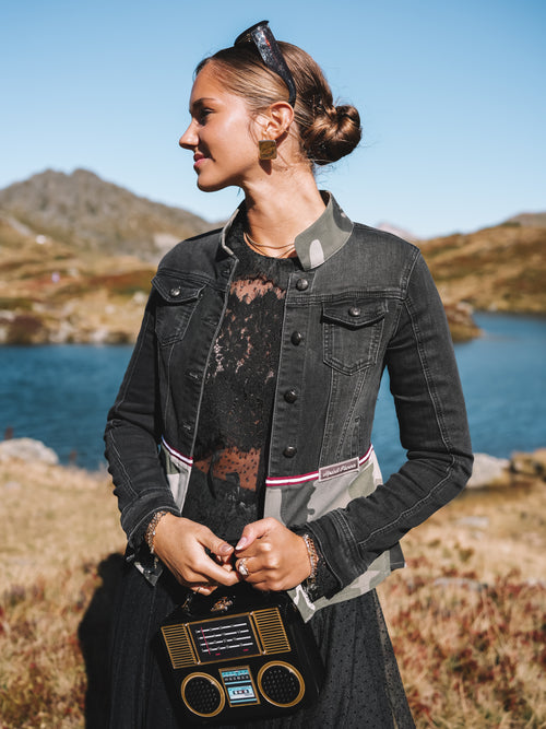 Jeansjacke "Alpenpoesie"