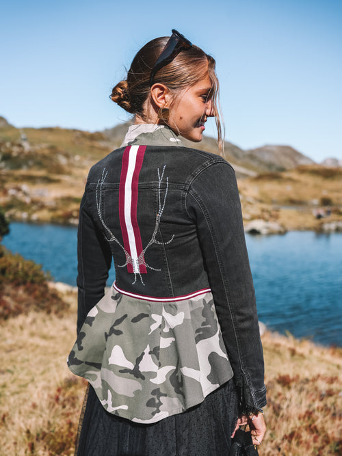 Jeansjacke "Alpenpoesie"