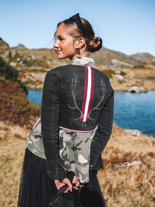 Jeansjacke "Alpenpoesie"